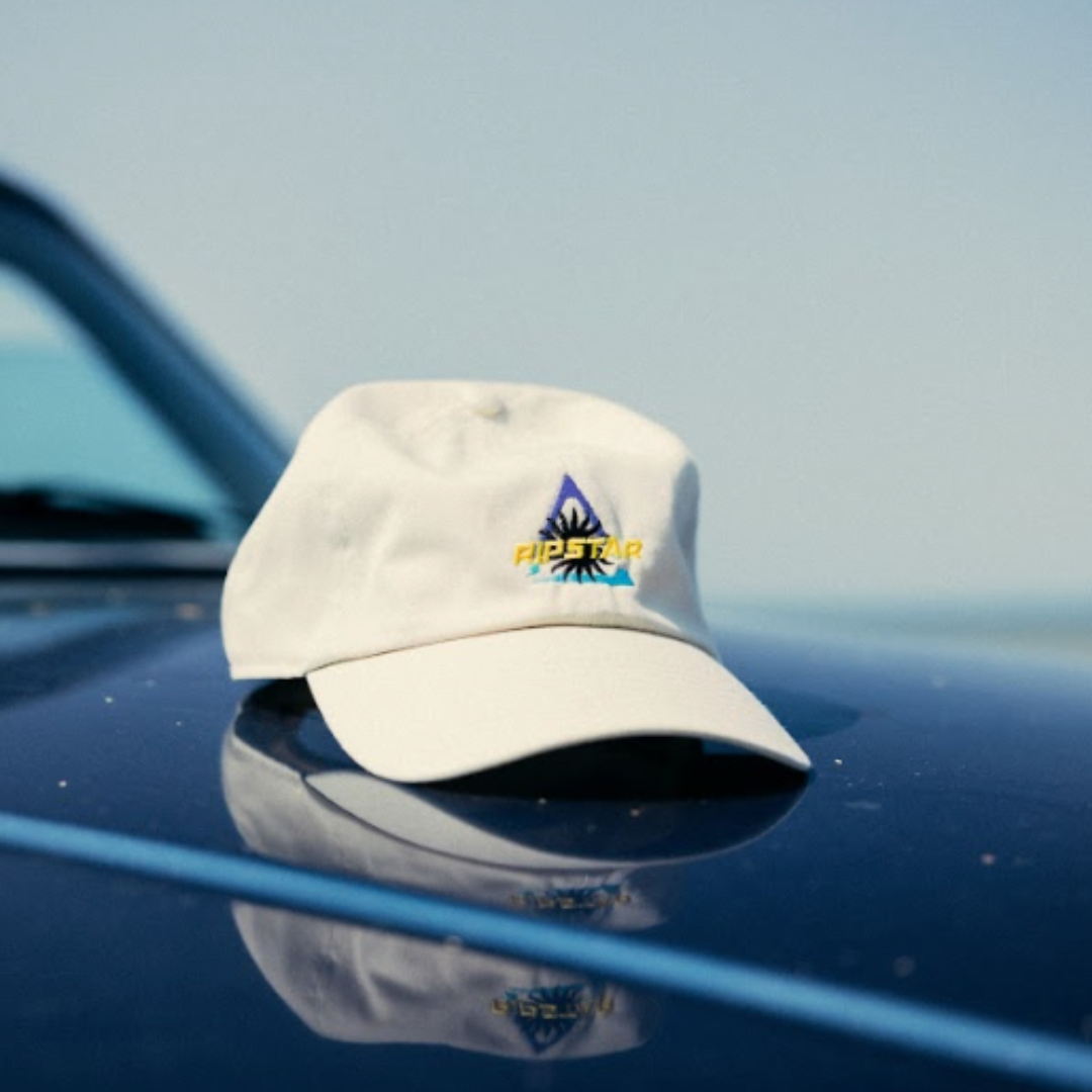 Retro Revival Beige Cap