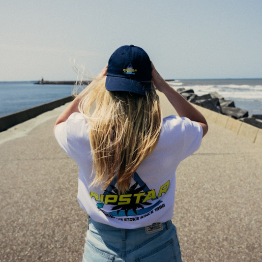 Retro Revival Blue Cap