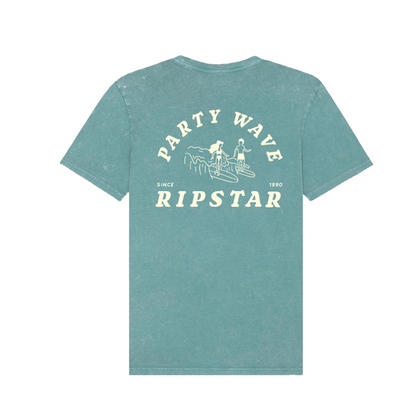 Limited Organic T-shirt | Unisex | Sea Blue Vintage